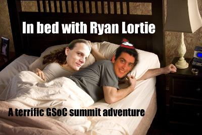 In bed with Ryan Lortie