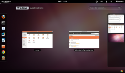 Ubuntu 11.10 GNOME-shell